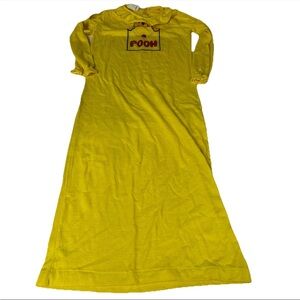 Vintage Sears Little Girls Pajama Dress Nightgown Size 6X Winnie The Pooh #2580